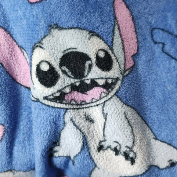 Disney Blue and Pink Stitch Pajama Bottoms - Picture 4 of 6